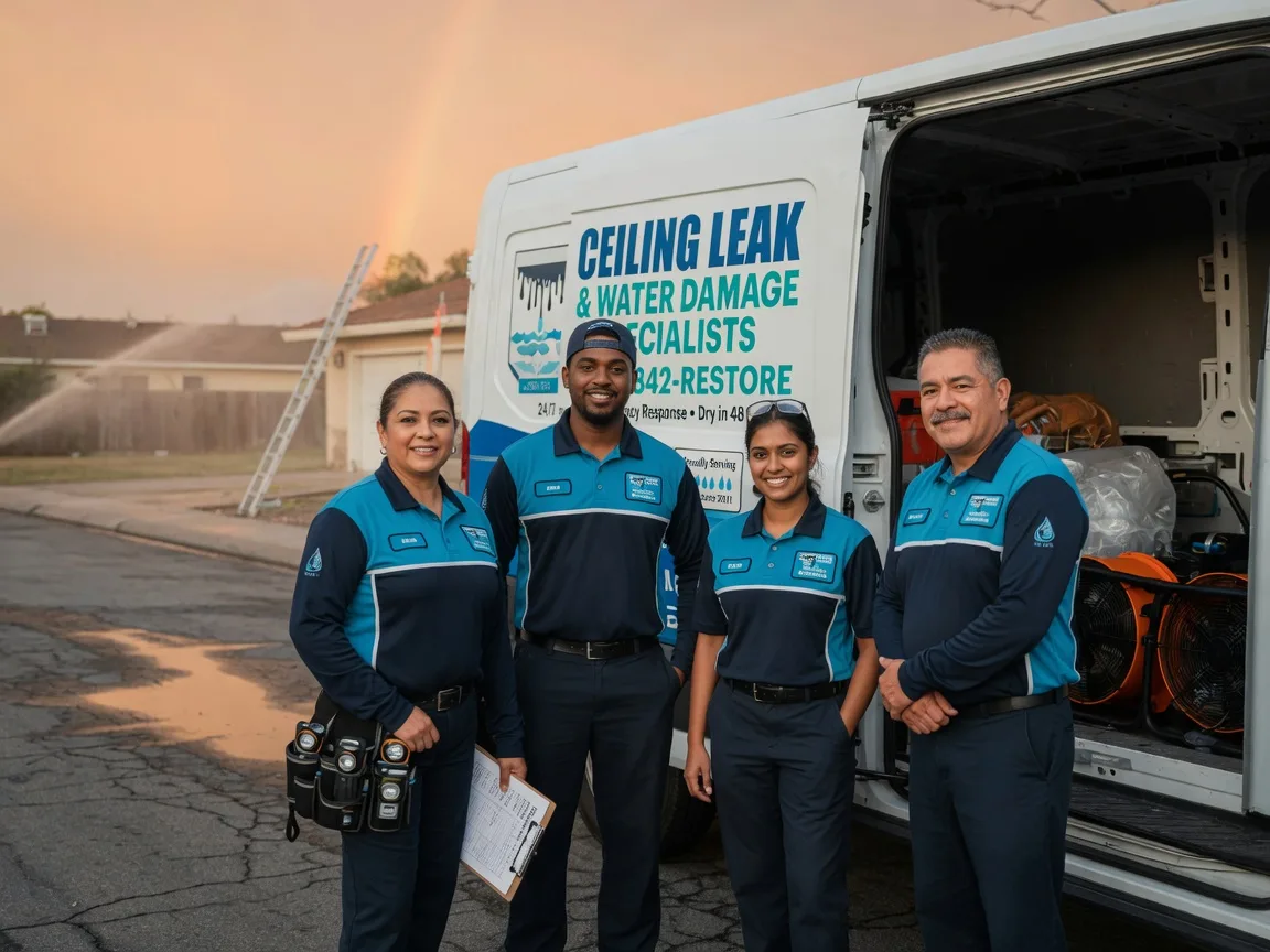 Ceiling Leak Cleanup company in Paeonian Springs, VA